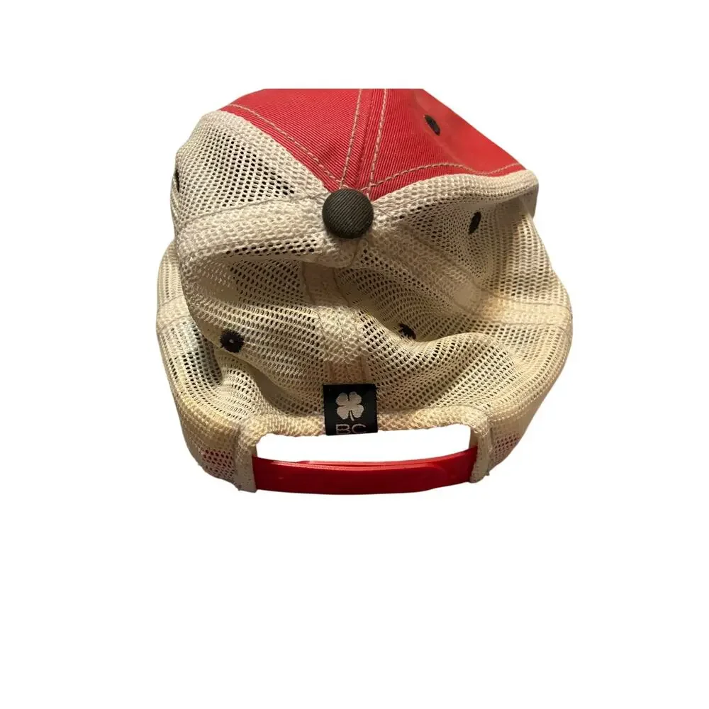 Black Clover Texas Tech Red Raiders Live Lucky Trucker Snapback Hat Golf Cap